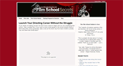 Desktop Screenshot of filmschoolsecrets.com